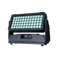 Projecteur LED extérieur 60x10W IP65 RGBW pour lavage mural, éclairage de scène, architecture, bâtiment et éclairage urbain couleur
