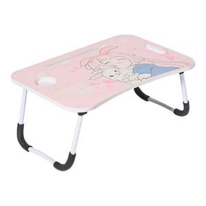 โต๊ะแล็ปท็อปพับได้แบบพกพาโต๊ะแล็ปท็อปโต๊ะพับได้โต๊ะคอมพิวเตอร์บนเตียงพร้อมที่จับ - Product Image 1