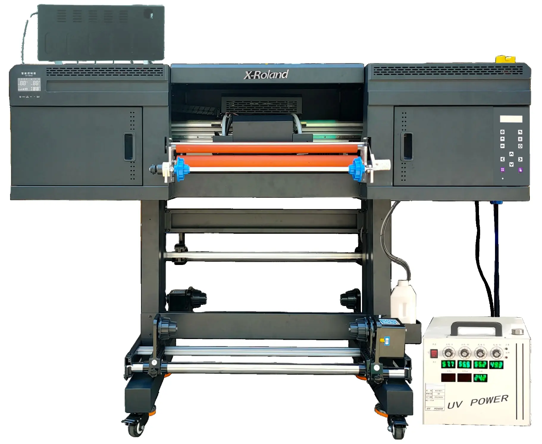 I1600 i3200 Three heads UV DTF Transfer Film UV DTF Printer for label pattern printing for packing advertising