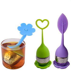 Infuseur à thé mignon et écologique réutilisable, diffuseur de thé à feuilles mobiles avec passoires, gadgets de <span class=keywords><strong>cuisine</strong></span>, <span class=keywords><strong>accessoires</strong></span>, cadeaux de <span class=keywords><strong>cuisine</strong></span> - Product Image 1