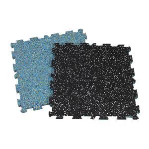 공장 직접 체육관 연동 고무 퍼즐 매트 방음 충격 흡수 가정용 체육관 방수 실내 거품 고무 - Product Image 4