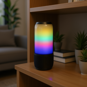 Altavoz Inalámbrico Portátil Db de 3.5 Pulgadas de Rango Completo con Luces LED para Uso en Interiores y Exteriores - Product Image 2