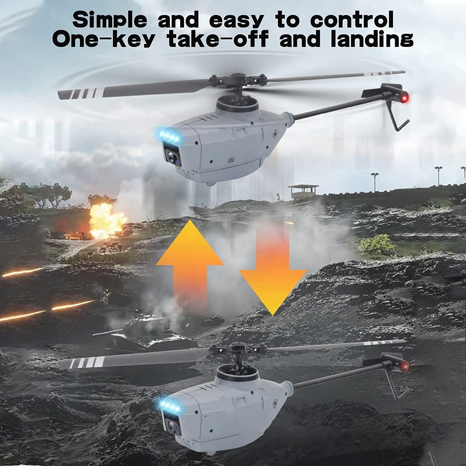 Rc ERA C127 Sentry Spy Copter - Wifi 2.4G 4ch RC Helicopter