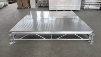 Plateformes de Scène Modulaires, Scène en Treillis, Plateforme de Scène Extérieure, Musique, Concert Mobile, Événement, Mariage, Portable, Charge de 500 kg