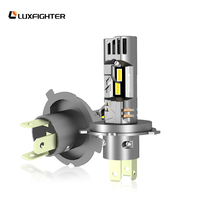 Luxfighter 90W 9600LM 6500K IP65 Lampu Depan LED Tahan Air untuk Mobil Motor Truk dengan Garansi 2 Tahun