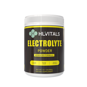 Poudre d'électrolytes sans sucre de qualité professionnelle, bouteille de 100g, pure, sans gluten - Product Image 1