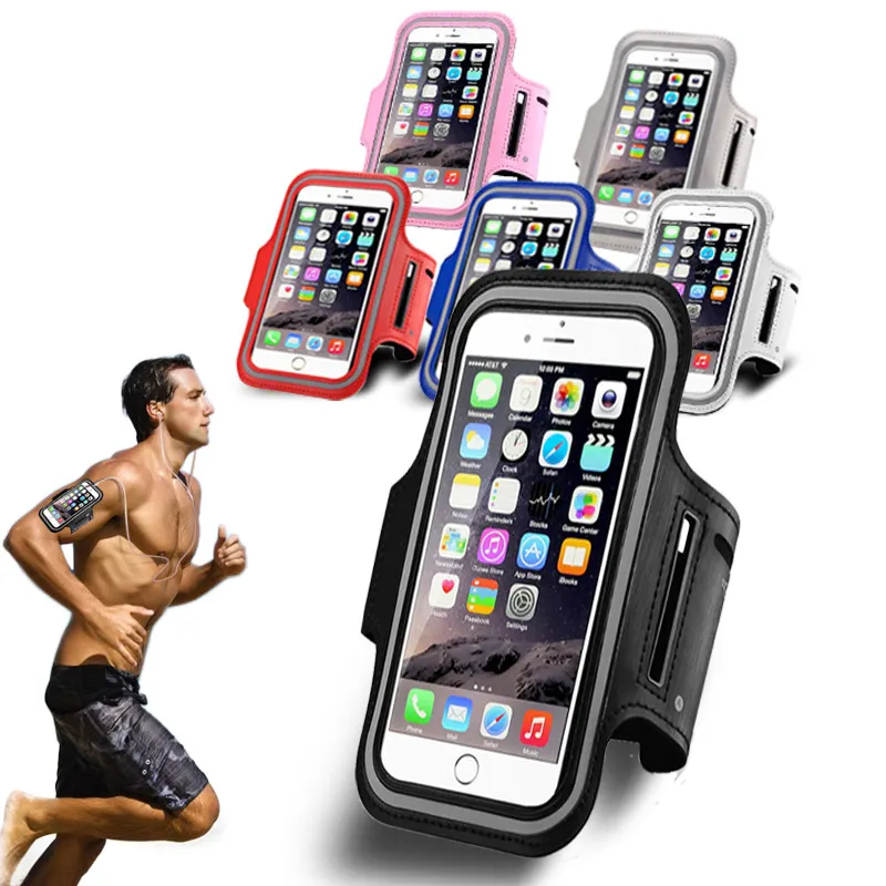 Waterproof Sport Gym Running Armband For IPhone Sports Running Arm Band Cell Phone Holder Pouch Case