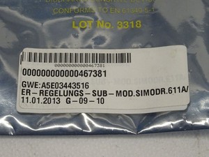 Controlador ER A5E03443516, Submódulo Somidrive 611A, Serie A5E03443516, PLC - Product Image 5