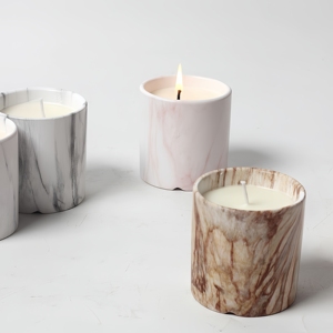 Bougies parfumées sans fumée à la cire végétale naturelle de marque privée Bougie d'aromathérapie personnalisée aromatique pour la décoration intérieure - Product Image 4