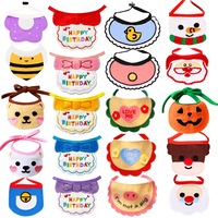 Bandana tricotée pour animaux de compagnie, motif dessin animé, pour Noël, Halloween, Nouvel An, accessoire photo, serviette anti-salive festive pour chat, chien, chaton, chiot, Garfield