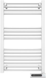 Sèche-serviettes électrique en acier inoxydable avec commande tactile intelligente, écran LED noir, minuterie, 3 modes de fonctionnement, 2 systèmes de sécurité - Product Image 2
