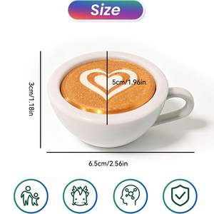 Kaffeetassen-Fidget-Clicker-Spielzeug, 3D-gedrucktes sensorisches Spielzeug, Clicker-Schlüsselanhänger, Fidget-Spielzeug zur Stresslinderung, Autismus, Hyperaktivität - Product Image 2