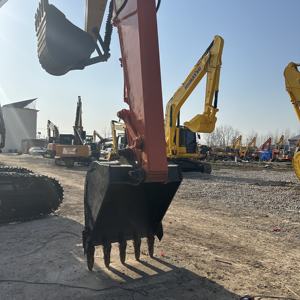 Excavadora usada casi nueva Hitachi ZX160 Excavadora sobre orugas para movimiento de tierras ZX75 ZX120 ZX130 Excavadora con componente central para Venta barata - Product Image 5
