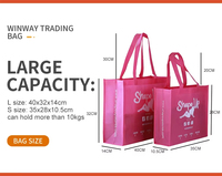 Vente en gros sac écologique personnalisé imprimé Tnt sac non tissé sac fourre-tout promotionnel réutilisable en tissu avec logo