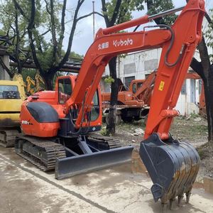 เครื่องขุดดินขนาดเล็ก8ตันของ Kubota รถขุด Kx165 Kx185-3วิศวกรรมมือสองสำหรับขายรถขุด Kubota U35 Kubota - Product Image 2