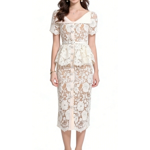 Elegant Designs for Your Perfect Day: Quality short peplum wedding dresses  for Business Buyers