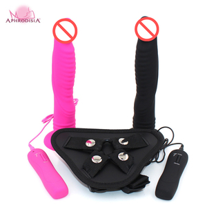 Pantalons godemichés pour femmes, accessoires <span class=keywords><strong>Gay</strong></span>, sangle sur le pénis, harnais Bondage, jouets sexuels pour femmes - Product Image 5