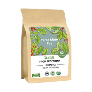 Bebida de apoyo inmunológico digestivo energizante certificado orgánico libre de OGM té de hierbas naturales <span class=keywords><strong>Yerba</strong></span> Mate bolsas de té - Product Image 6