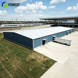 Depósito Logístico de Acero Estructural Prefabricado de Alta Capacidad, Edificio Modular Prefabricado para Almacenamiento de Carga - Product Image 1