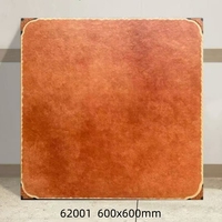 Carrelage en céramique mat antibactérien antidérapant de style rustique moderne de la campagne française 600x600mm pour café, supermarché, salle de bain