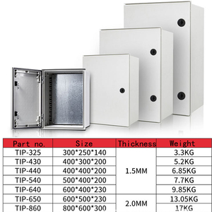 Faliang IP65 Không Thấm Nước Điện Hộp Phân Phối Sợi Thủy Tinh FRP <span class=keywords><strong>Smc</strong></span> Rỗng Combiner Ổ Cắm Tủ Nối Bao Vây - Product Image 6