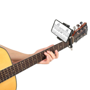 Support de téléphone pour <span class=keywords><strong>guitare</strong></span> électrique avec capo, en fer et ABS, pour <span class=keywords><strong>tablature</strong></span> - Vente en gros - Product Image 4