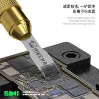 Couteau professionnel MECHANIC FS-51 pour l'élimination de la colle, outil d'entretien de téléphones mobiles, grattoir à colle pour puces IC, gaine pour CPU d'iPhone