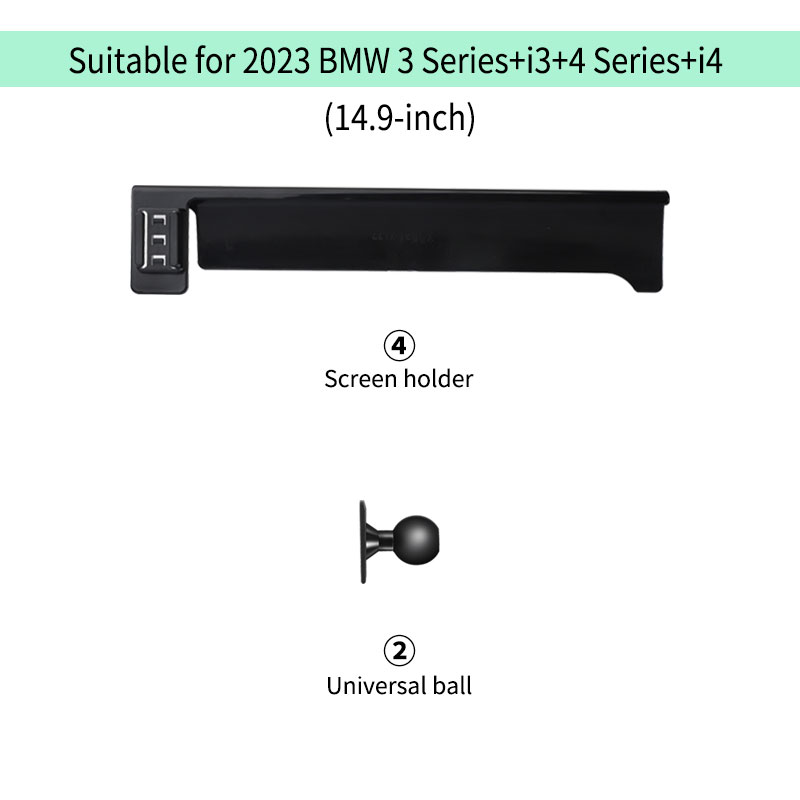 Pour BMW Série 3+i3+Série 4+i4 2023 (14,9 pouces)