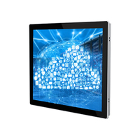 15 17 19 pouces IP65 écran tactile panneau industriel Pc montage en rack accessoires informatiques industriels panneau de commande central Windows Pc