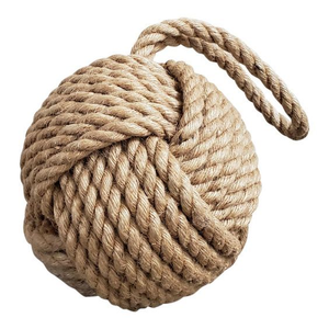 <span class=keywords><strong>Corde</strong></span> tressée en jute, <span class=keywords><strong>sisal</strong></span> et chanvre de Manille <span class=keywords><strong>couleur</strong></span> chocolat, torsadée, à nœud facile, faible élasticité, bonne résistance à l'usure et à la chaleur, pour emballage - Product Image 3