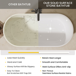 Customized Products Acrylic Freestanding Bathtub <strong>Hammock</strong> <strong>Tub</strong> for Fat People Pure Solid Surface Bathtub - Product Image 4