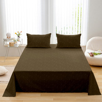 Set de draps Drap de lit en microfibre imprimé Draps en microfibre ultra-douce