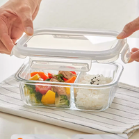 Bol à mélanger en verre borosilicaté à haute résistance aux hautes températures de vente de haute qualité