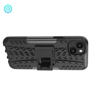 Hoge Kwaliteit Tpu Pc Shockproof Mobiele Telefoon Case Voor Iphone 14 Plus Volledige Bescherming Voor Camera