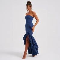 2025 été nouvelle mode élégante irrégulière robe de bal jupe personnalisée Sexy robe de soirée pour les femmes naturel Simple Style pour adultes