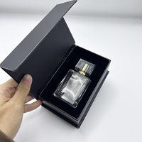 Emballage de bouteille d'éponge de parfum de luxe avec logo personnalisé 50ml de boîtes rigides vides aimant 2mm sérum de soin de la peau recyclé en gros