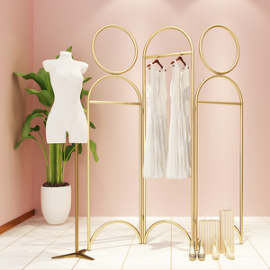 Soporte de exhibición de <span class=keywords><strong>ropa</strong></span> personalizado, estante de exhibición de moda para <span class=keywords><strong>tienda</strong></span> - Product Image 6