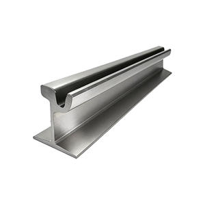 Geräuscharme Rillenschiene 59R2 60R2 Trägerschiene Eingebettete Schiene EN 14811 Standard Straßenbahn-Leichtbahn Stadtschiene - Product Image 1
