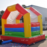 Château gonflable en PVC écologique avec une capacité de 480 kg pour les fêtes d'anniversaire et les réunions de famille