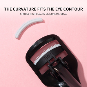 LMLTOP Almohadillas de silicona portátiles de alta calidad <span class=keywords><strong>para</strong></span> rizador de <span class=keywords><strong>pestañas</strong></span>, 4 unidades/juego, antiescaldaduras, repuesto de dientes de peine <span class=keywords><strong>para</strong></span> rizador de <span class=keywords><strong>pestañas</strong></span> - Product Image 1