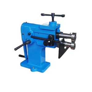 Manual Carbon Steel Wire Winding Machine Sheet <b>Metal</b> Bead Pressing Rotary Forming Bending Bead <b>Roller</b> Machine 1.2mm Thickness - Product Image 1