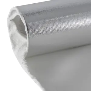 Waterproof Heat Insulation And High Temperature Resistant Tin Foil Cloth Sunscreen High Temperature Aluminum Foil Cloth