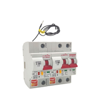 Interrupteur d'éclairage sans fil Wifi Tuya APP, commande à distance, disjoncteur MCB 6KA 220V pour maison intelligente DIY, 1p 2p 3p 4p