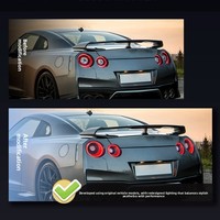 Feux arrière LED dynamiques modifiés avec feux de jour, clignotants, feux de freinage et feux de recul pour Nissan GTR 2008-2023 Plug&Play