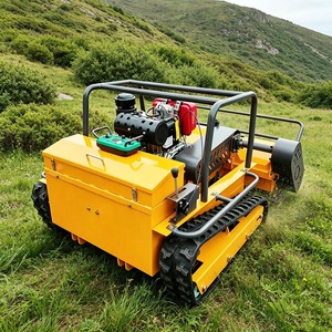 Piccolo Robot Rasaerba Telecomandato con Lama <span class=keywords><strong>a</strong></span> <span class=keywords><strong>Catena</strong></span> Affilata per Taglio Erba 800mm 1000mm 1200mm - Product Image 5