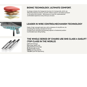 Nuova sedia <span class=keywords><strong>da</strong></span> ufficio dal Design ergonomico in rete <span class=keywords><strong>da</strong></span> <span class=keywords><strong>Studio</strong></span> imbottita, sedia <span class=keywords><strong>da</strong></span> lavoro per lavoro e reclinabile, sedia <span class=keywords><strong>da</strong></span> ufficio per conferenze, silla - Product Image 5