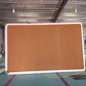 Tuỳ Chỉnh Đôi Tường Vật Liệu Bền Giải Trí Nền Tảng <span class=keywords><strong>Inflatable</strong></span> Nổi <span class=keywords><strong>Dock</strong></span> Cho Bơi Sup Câu Cá - Product Image 4