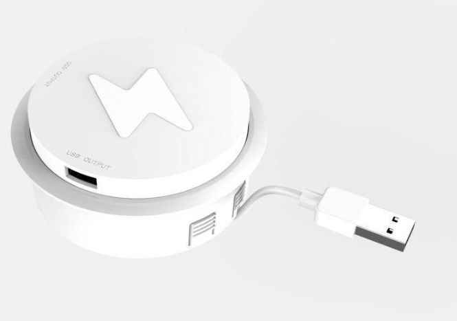 Hongdak Wholesale Smart Home Desktop Multi-function Wireless Charger 3 in 1 Bedside Table USB 5V2A Output Fast Charge