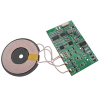 Carte de circuit imprimé PCBA de charge sans fil trois-en-un Banque d'alimentation portable Chargeur sans fil Module de bobine de charge Inducteurs Bobines