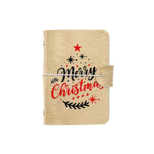 Cuaderno de fieltro A6 personalizado, impresión por sublimación en blanco, con espiral, hojas sueltas y purpurina - Product Image 2